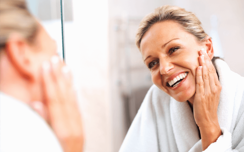skin care for 40 year old woman​