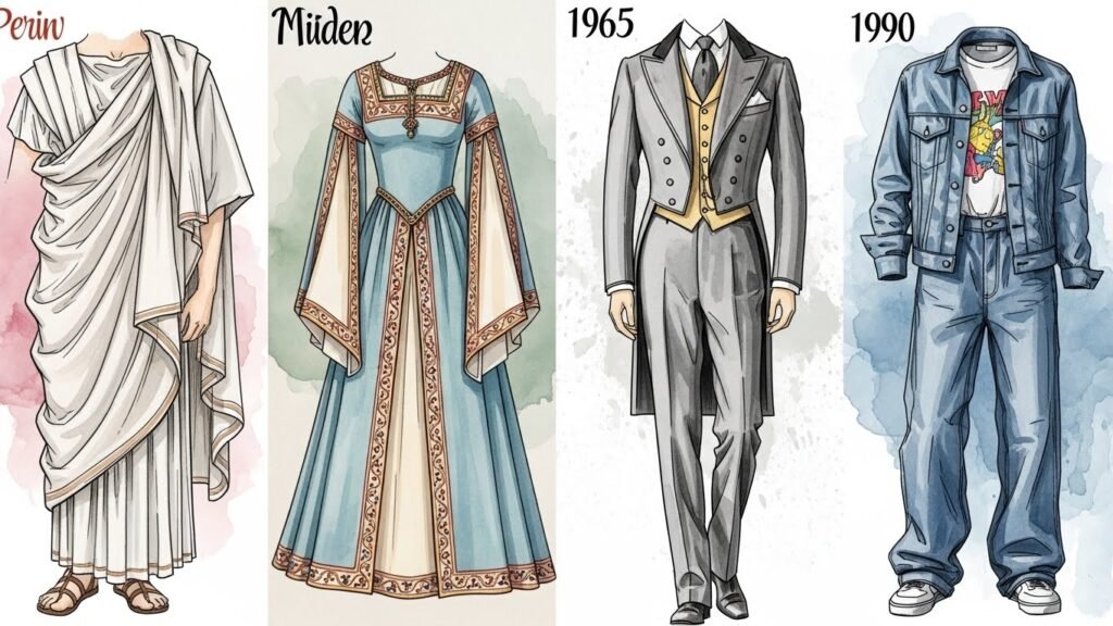 history of Western fashion