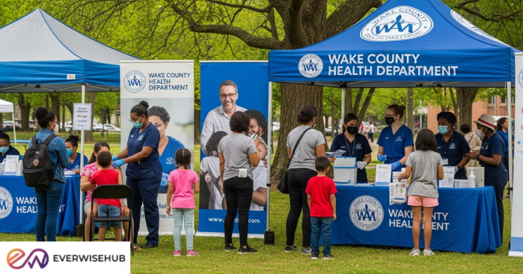 wake county health department​
