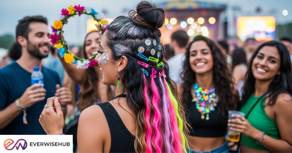festival hair trends​
