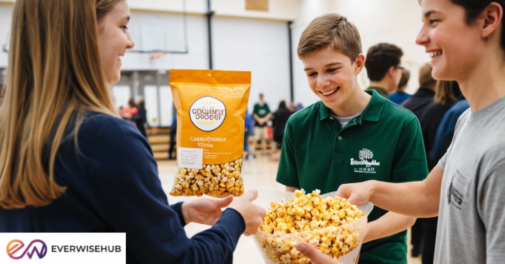 double good popcorn fundraiser