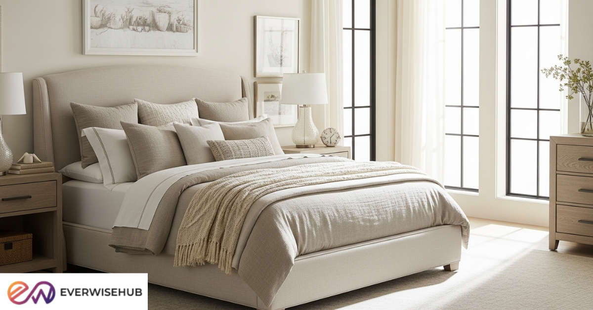 arhaus st lucia bed
