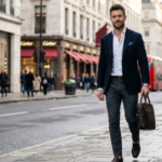 how to style blazer men UK