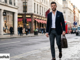 how to style blazer men UK