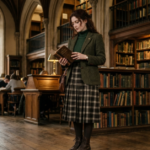dark academia fashion UK women