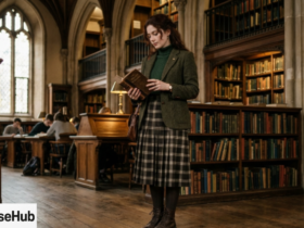 dark academia fashion UK women