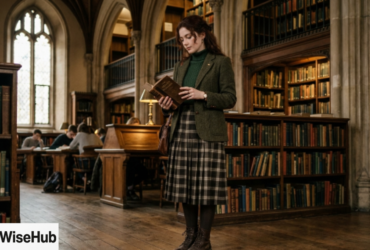 dark academia fashion UK women