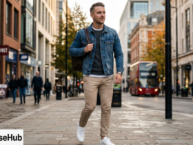 how to style denim jacket men
