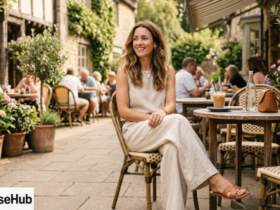 how to style linen trousers women