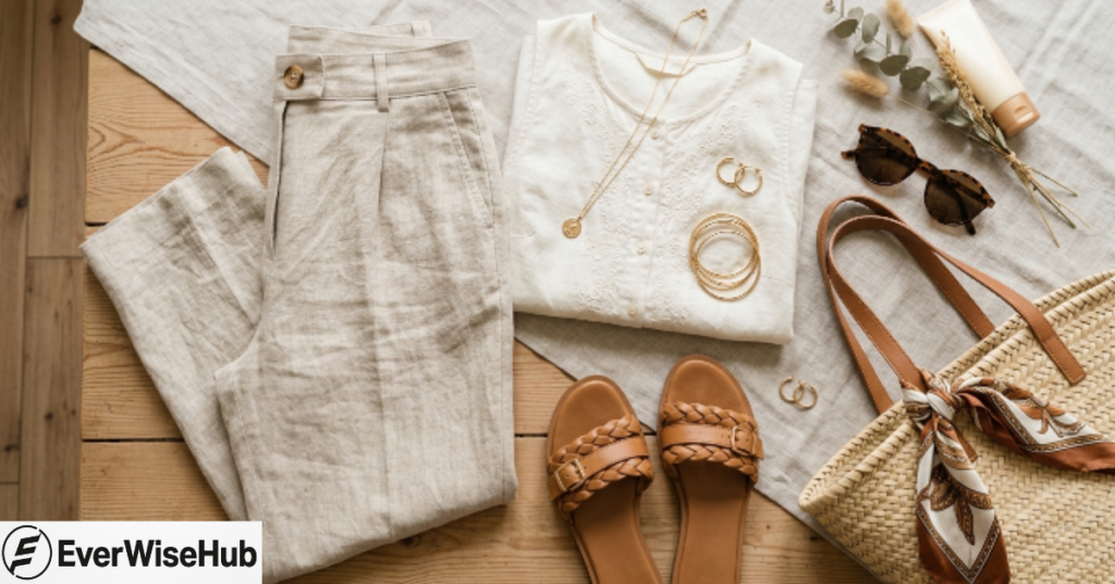 how to style linen trousers women